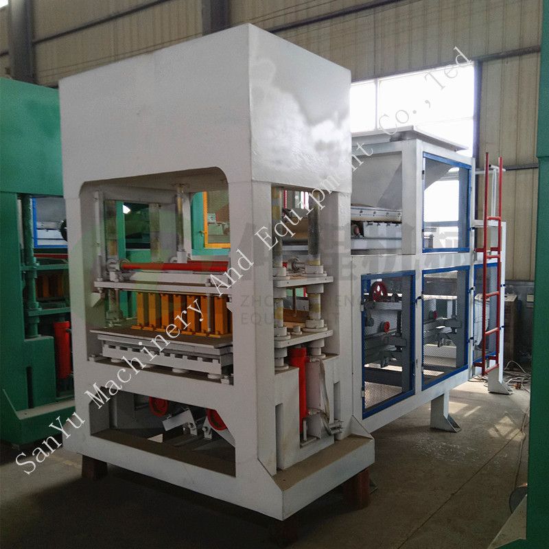 Dm8-15 Automatic Hydraulic Unburned Block Brick Machine