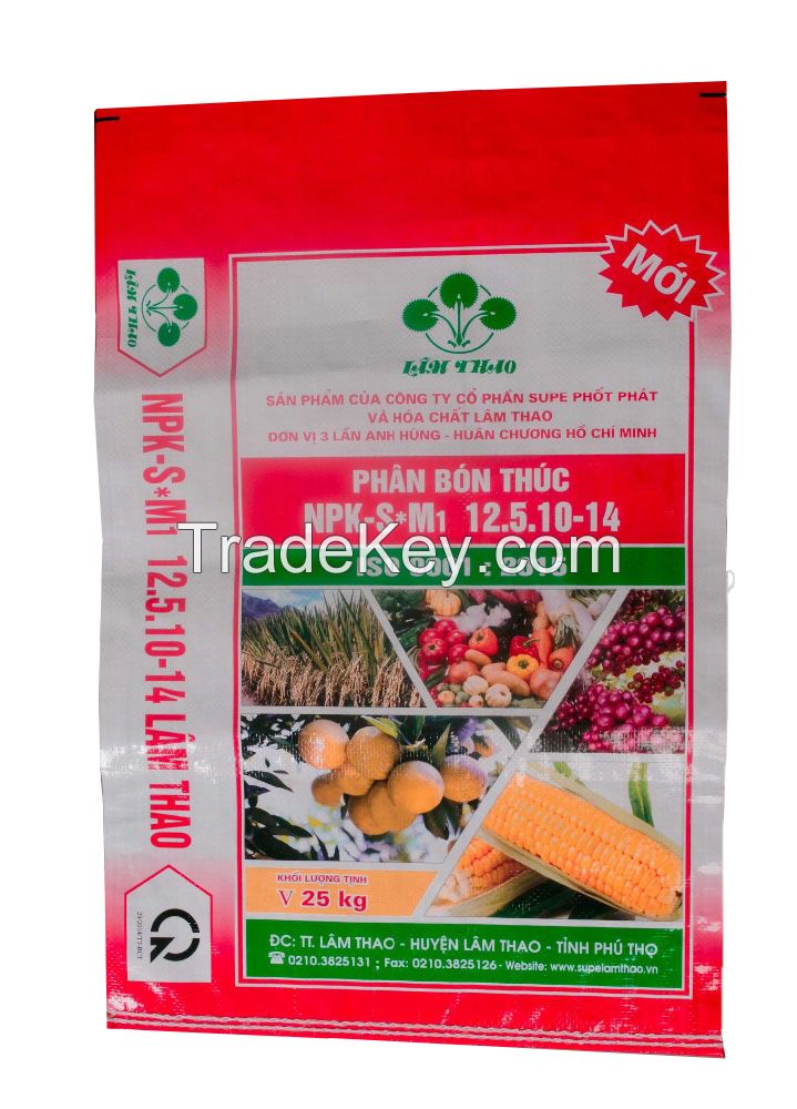 Vietnam PP woven bag for rice grain fertilizer storage