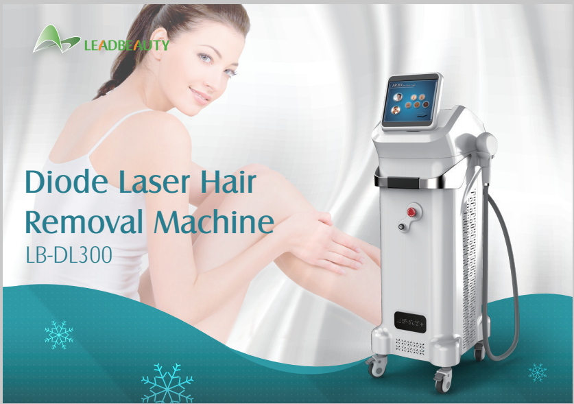 755 808 1064 Hair Removal Machine Triple Wavelength 