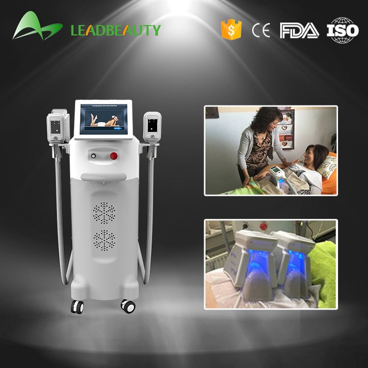 Leadbeauty Best Selling 5 Handles Cryolipolysis Vacuum Cavitation System Body Slimming Machine 