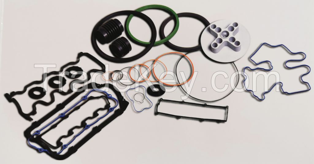 Silicon parts, rubber diaphragms, automotive rubber, air filter rubber gaskets, engine mounting rubber gaskets, o-ring, gromets, seals, rubber components for video, audio communication etc. 