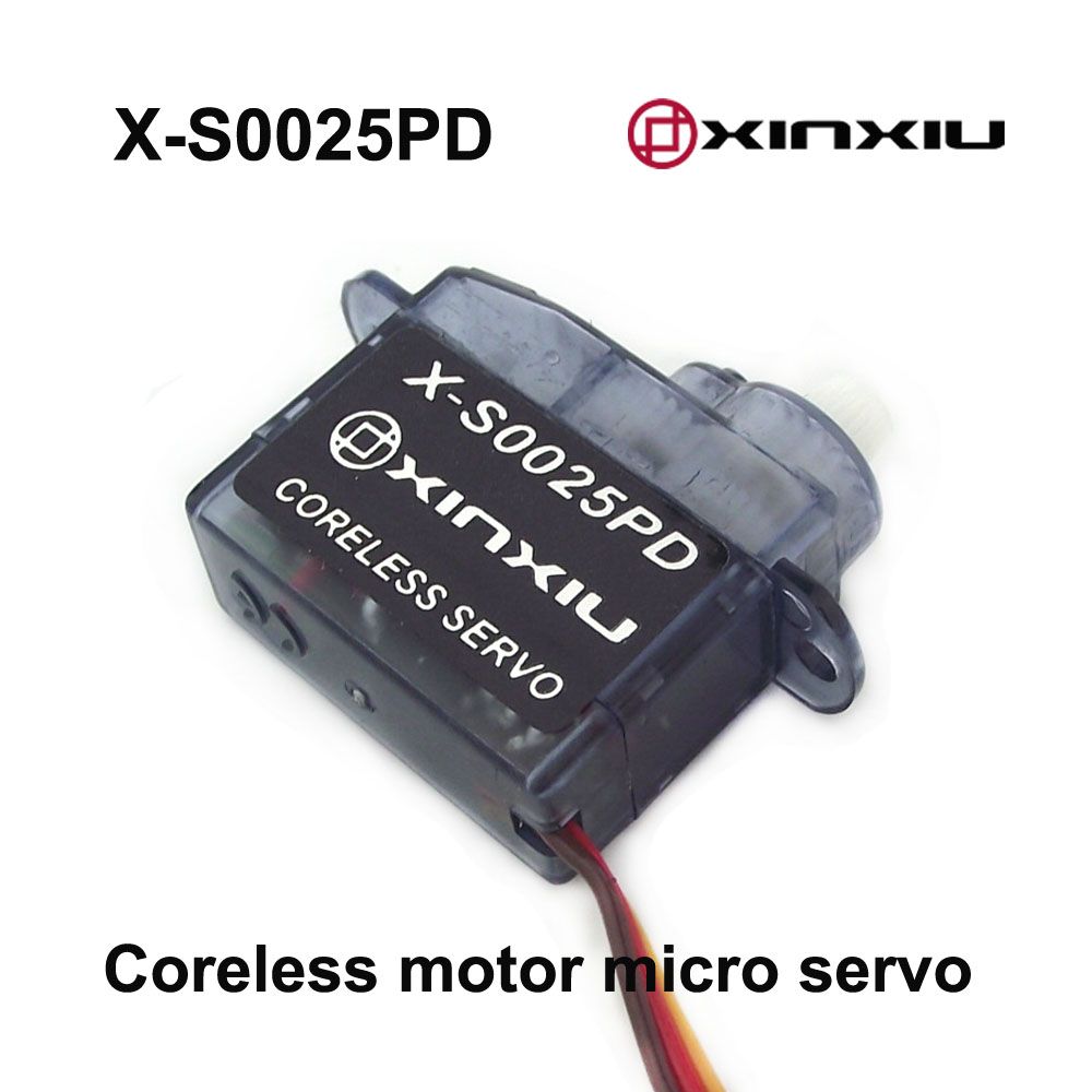 X-S0025PD  2.5g digital micro rc servo