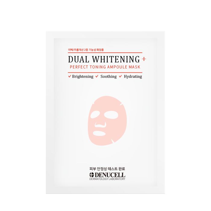 Dual Whitening+ Perfect Toning Ampoule Mask