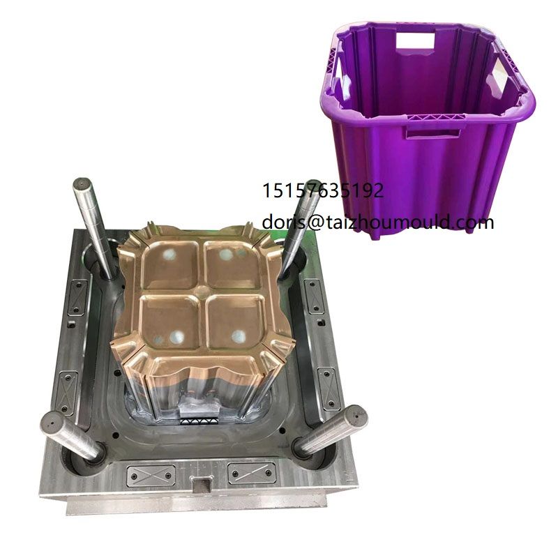 2021 NEW plastic crate mould , professional mould maker