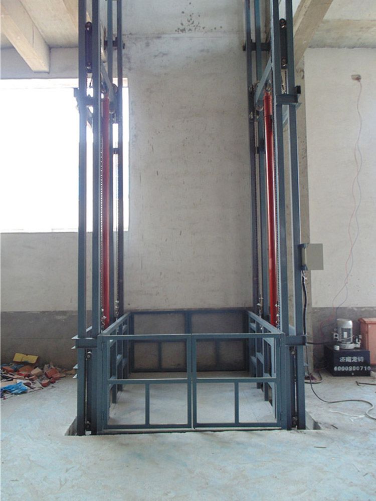 hydraulic wall mounted freight elevator forklift cargo lift pallet elevator with CE approved