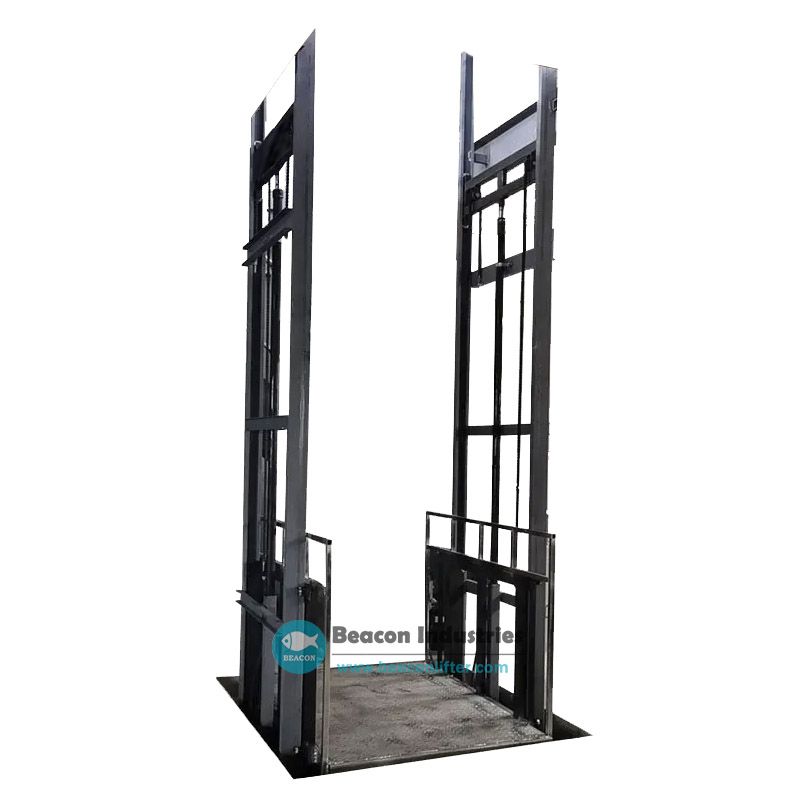 hydraulic wall mounted freight elevator forklift cargo lift pallet elevator with CE approved