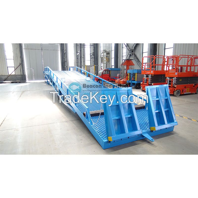 10 ton mobile container loading ramp dock ramp