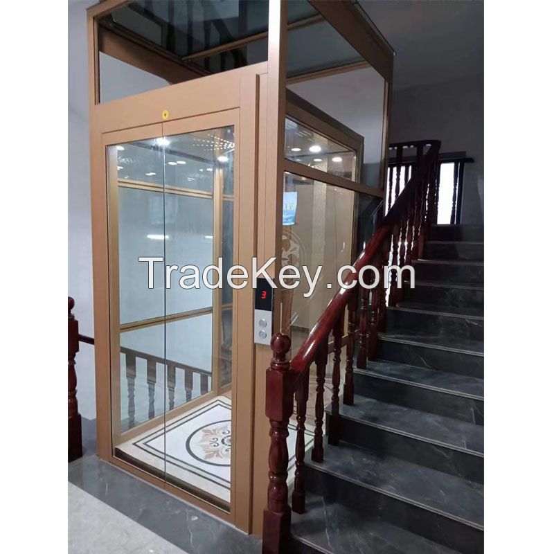 2-4 floor house hold passenger lift villa elevator small residential lift