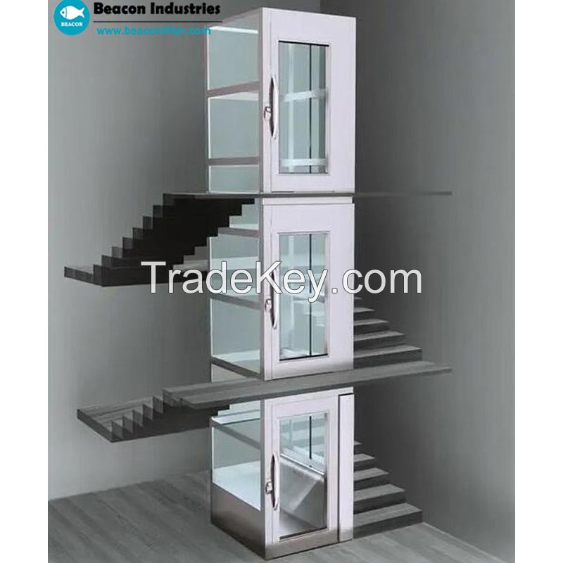 2-4 floor house hold passenger lift villa elevator small residential lift