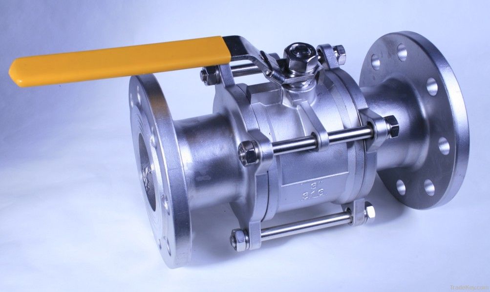 Three-Piece Flange Ball Valve