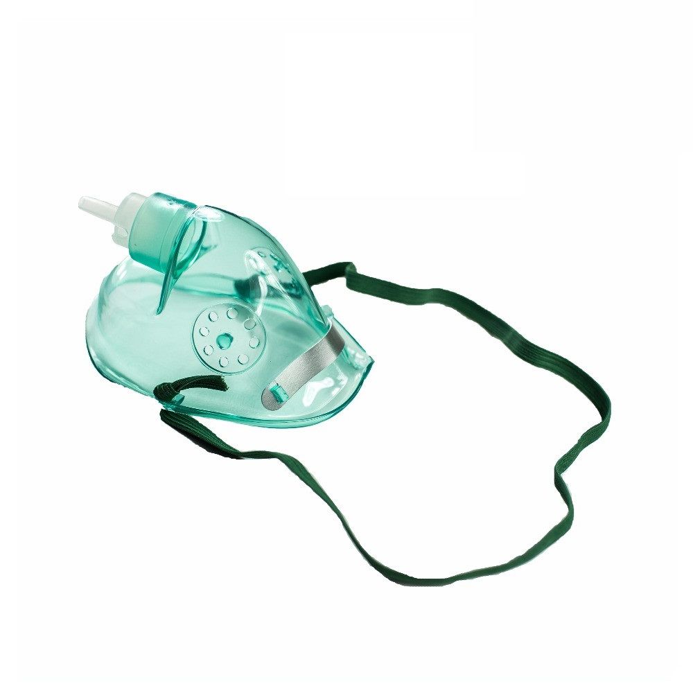 High Quality Cheap Price Plastic Material Oxygen Face Mask With Elastic Strap