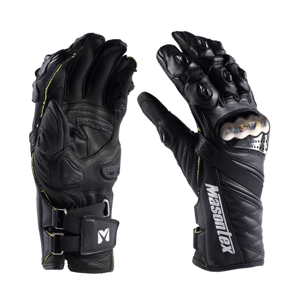 motorcycle full leather racing glove