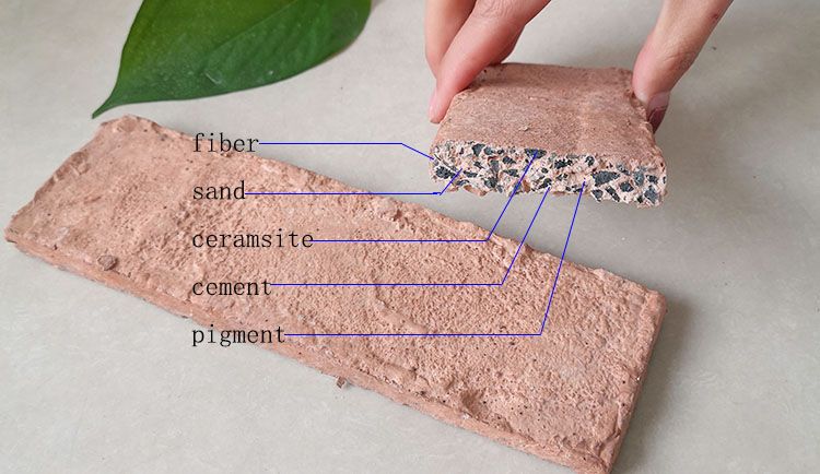 Heat Resistance House Wall Brick Veneer