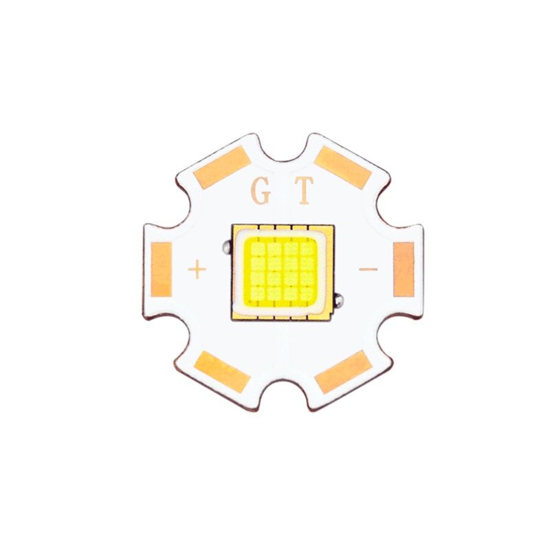 Getian FC60 New Product 12-14V 40w LED Chip with 20*20mm Heatsink pcb board