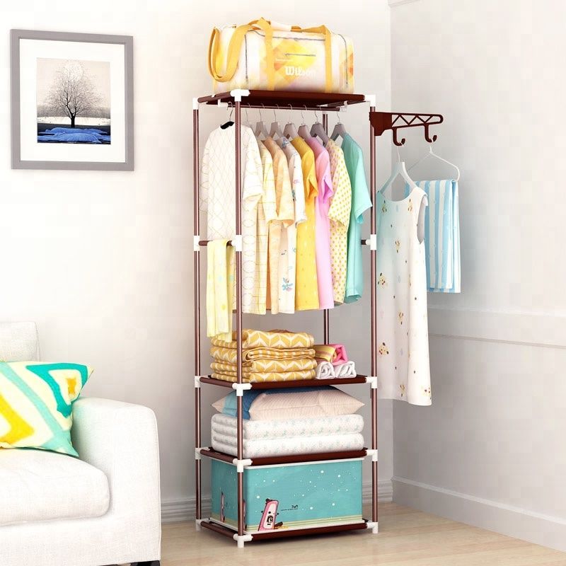 Fashion hanger easy to assemble multi-functional coat rack