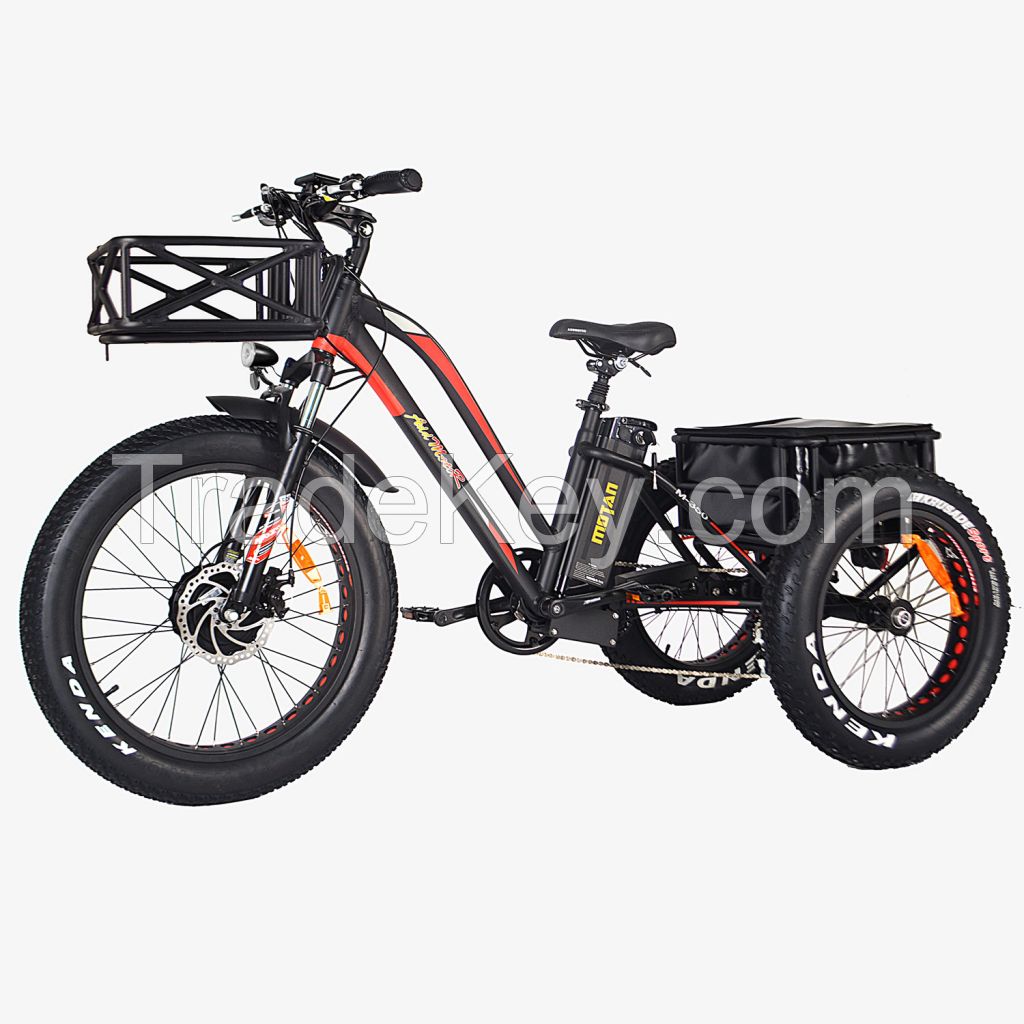 Addmotor MOTAN M-350 P7 Electric Fat Trike 750W 3 Wheel Cargo Bike