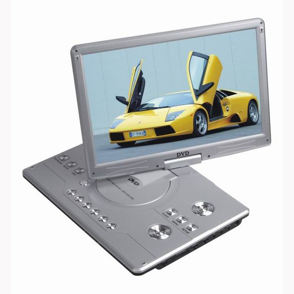 15.4inch Portable dvd player (9 IN 1:EVD/DVD, ANALOG TV, GAME, USB, VGA, C)