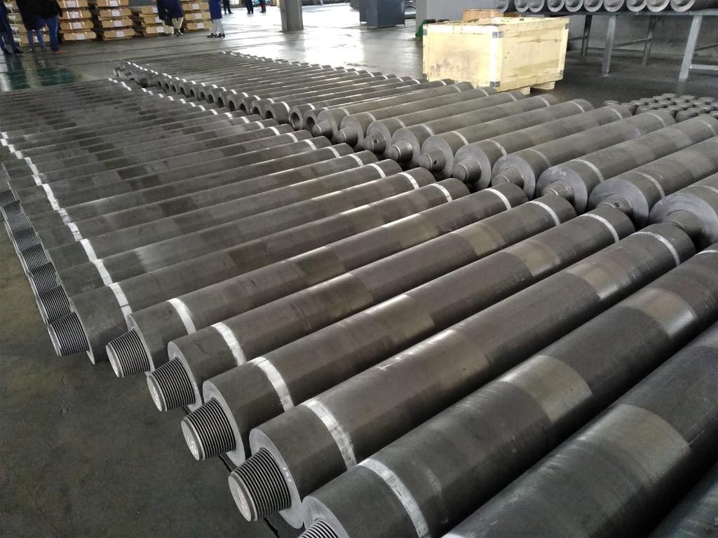 RP HP UHP Grade Carbon Graphite Electrodes for Arc Furnaces 