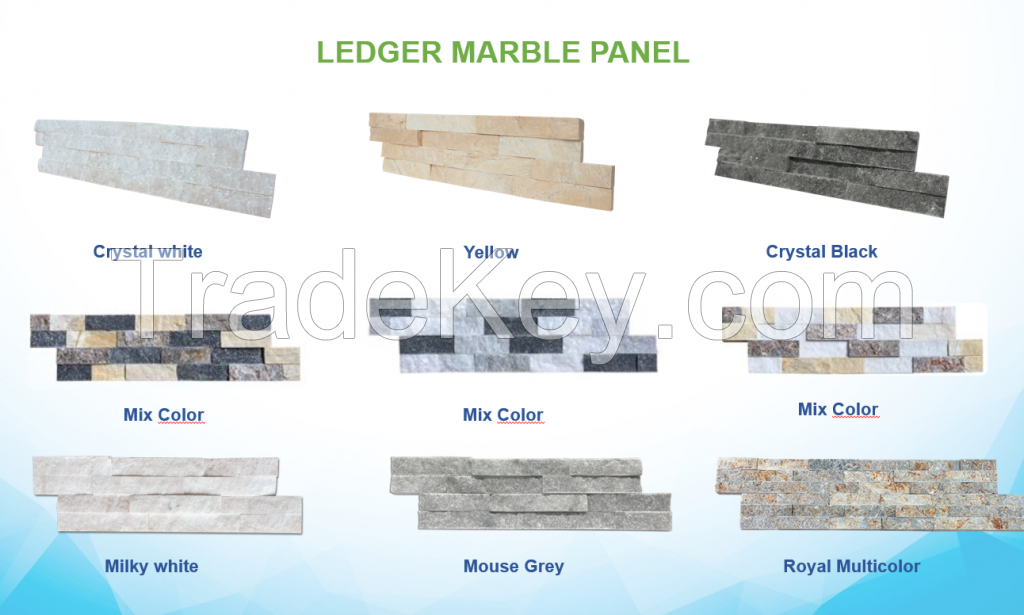 Ledger Marble Wall Panel