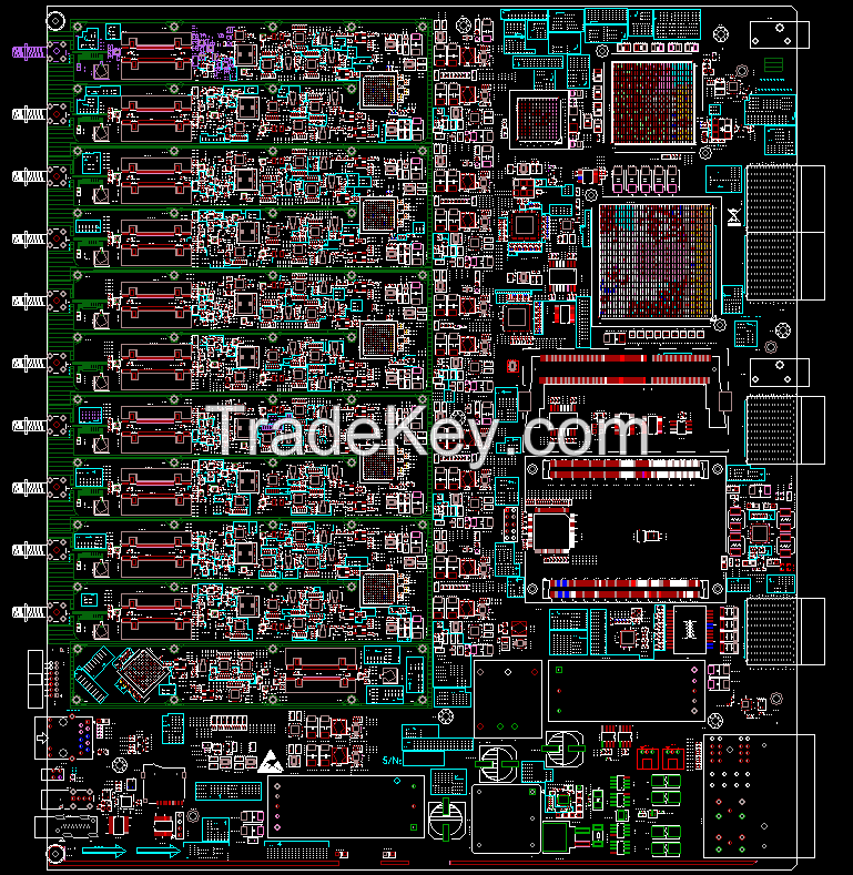 PCB design/single-slided PCB/PCB layout