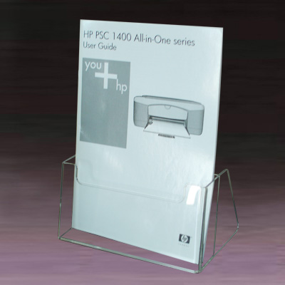 Free Standing Acrylic Brochure Holder