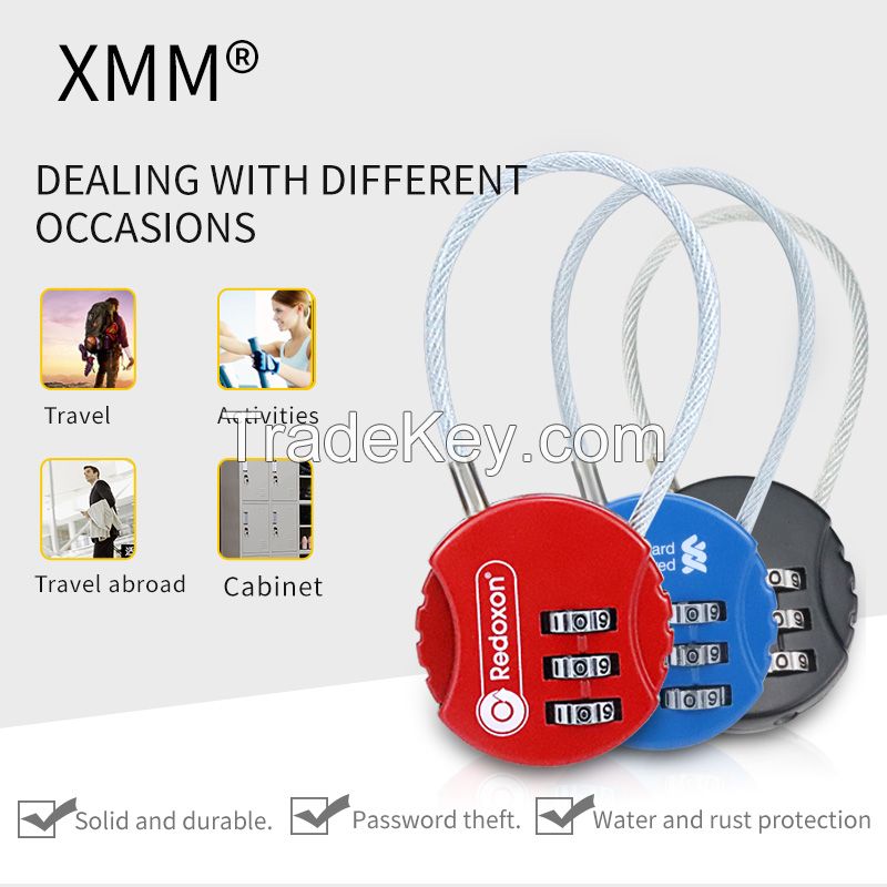 Durable and high security standard dial combination padlock