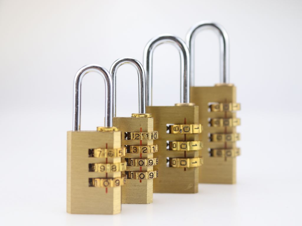 High Quality Brass Standard Combination Padlocks