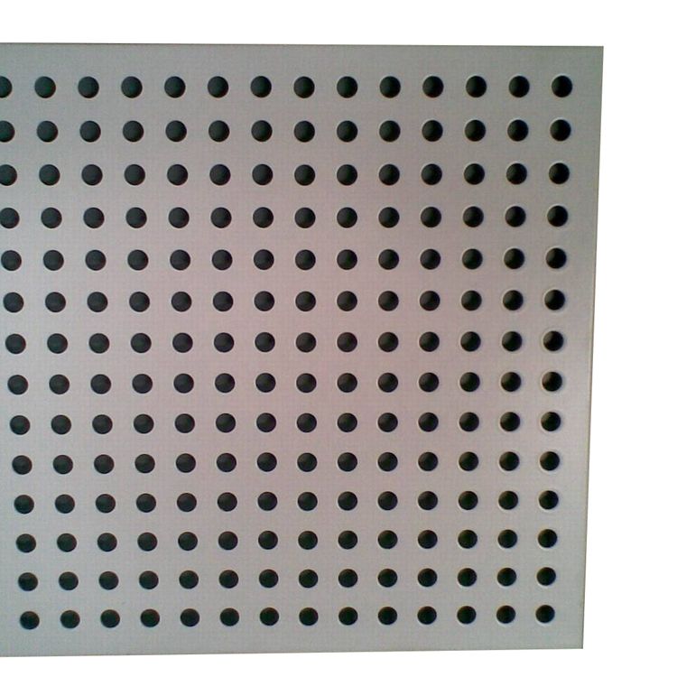 GI round regular punching steel plate