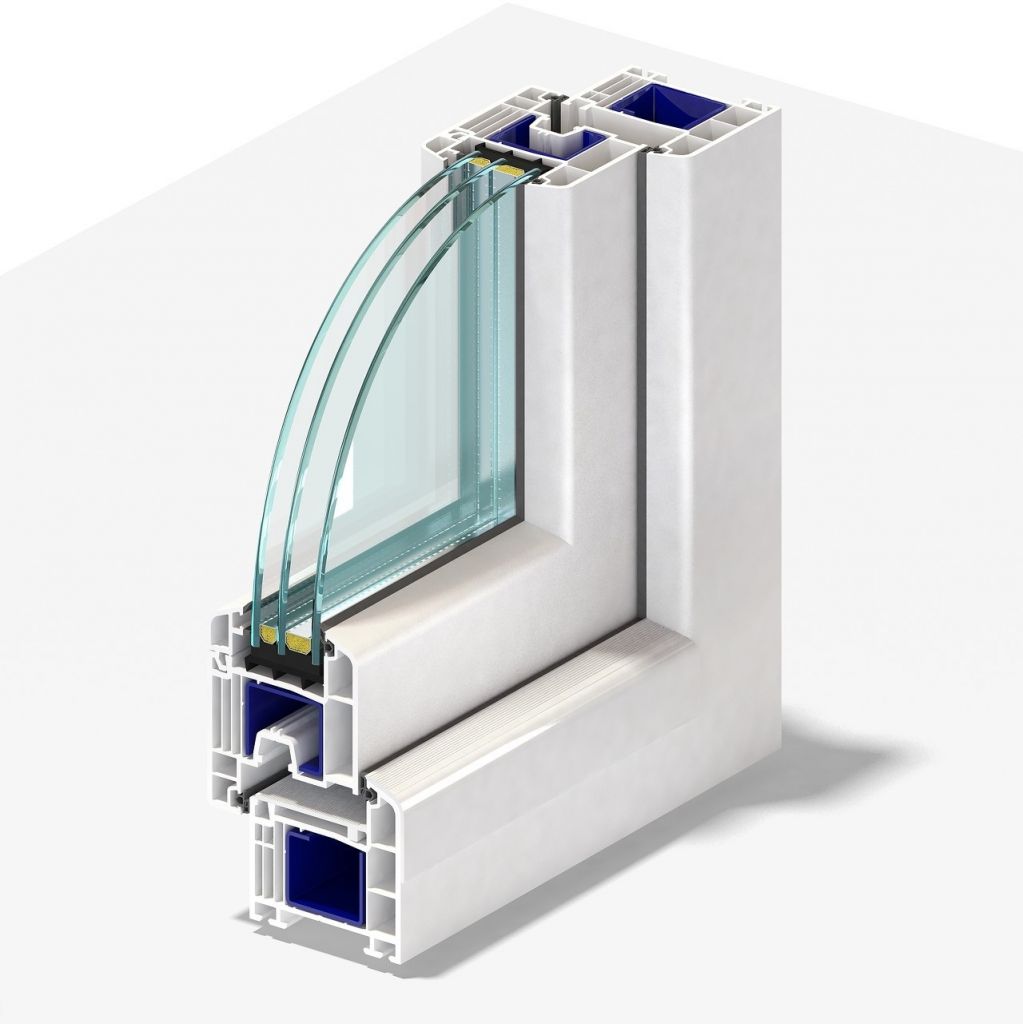 German UPVC wildow profiles