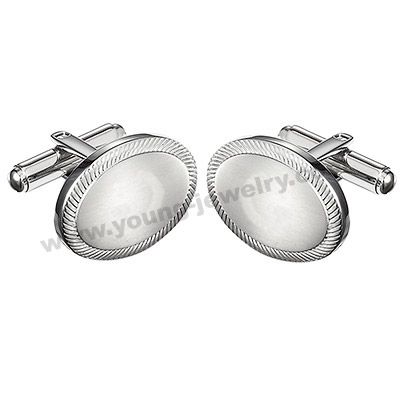 Stainless Steel Photo Cufflinks Wholesale Jewelry Supplier