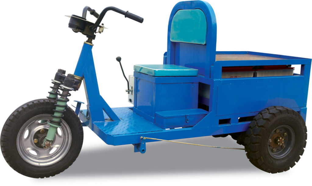 Electric scooter for brick factory