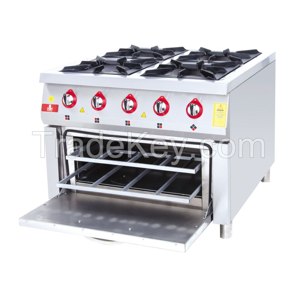 Drn Cooking Range 100X100 DRNKU1010LU-NG/LPG