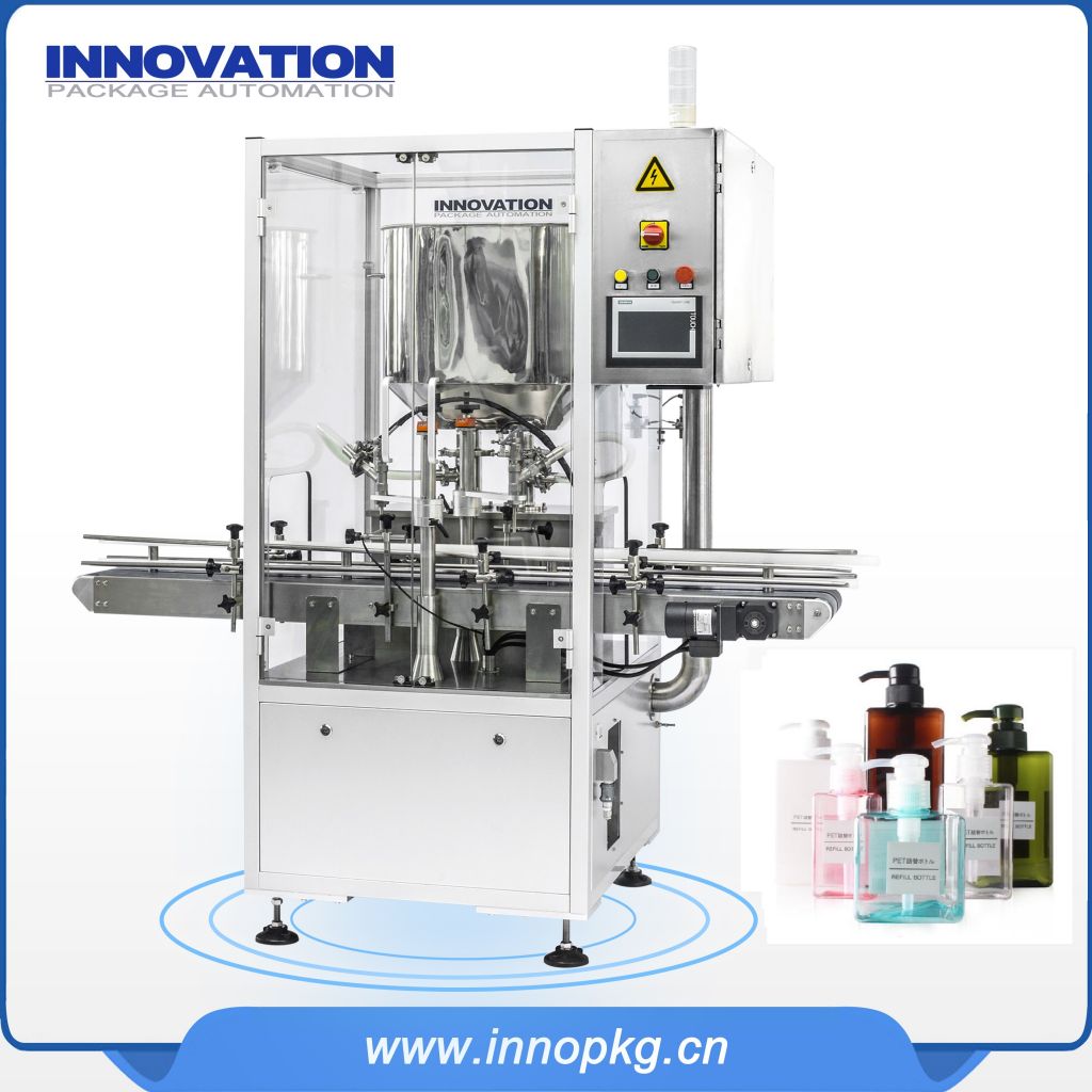 Full Automatic liquid detergent fiiling machine 