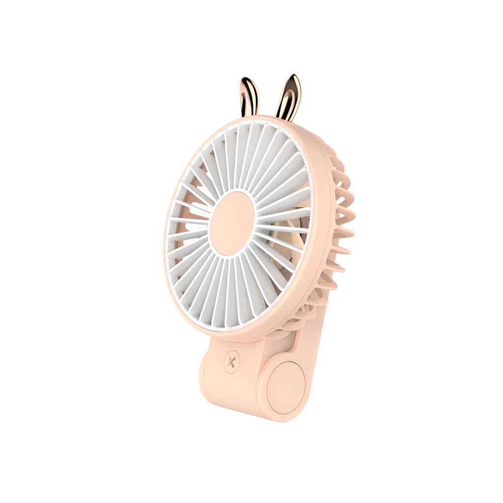 The 3rd generational multi functional rabbit and bear shaped foldable portable fan hand fan