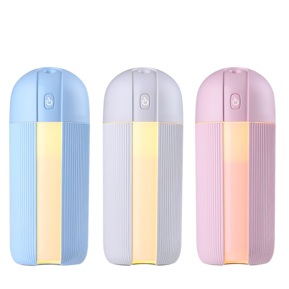 ZW 330ml comet design portable ultrasonic humidifier with changing colour for car