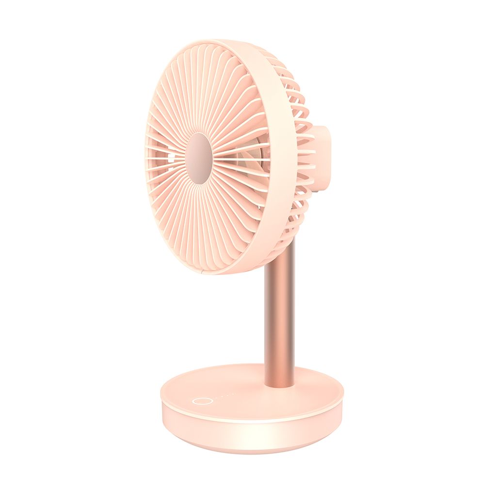 ZW new brand rotatable and angle adjustable standing rechargeable mini portable hand fan