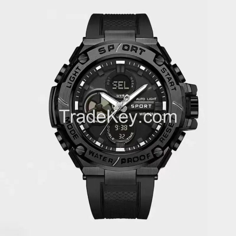 Waterproof Shockproof Sports Watch with Compass