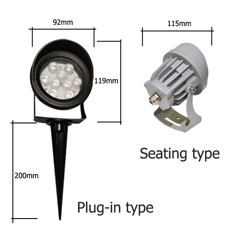 Seendy 3W 6W 9W 12W 15W 20W Led Waterproof Tree Lights led flood light for garden hotel square landscape 