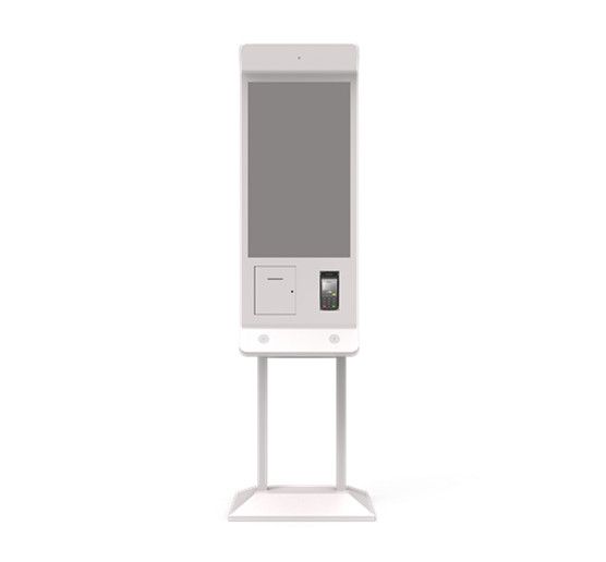 21.5 inch floor standing interactive self ordering menu display