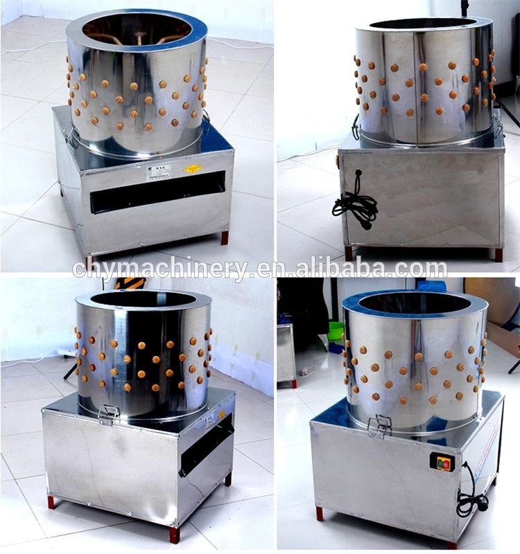 Chicken Plucker / De-feather Machine / Commercial Chicken Poultry Plucker Feather Plucking Hair Removal Machine