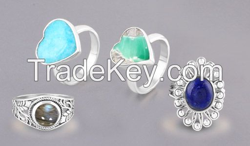 Wholesale Silver Gemstone Jewelry