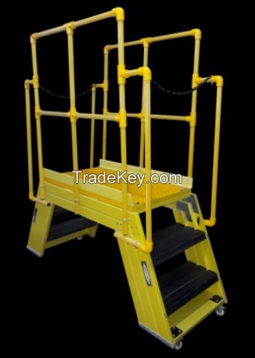 Cross Over Platform/ Bridge FRP Ladder 