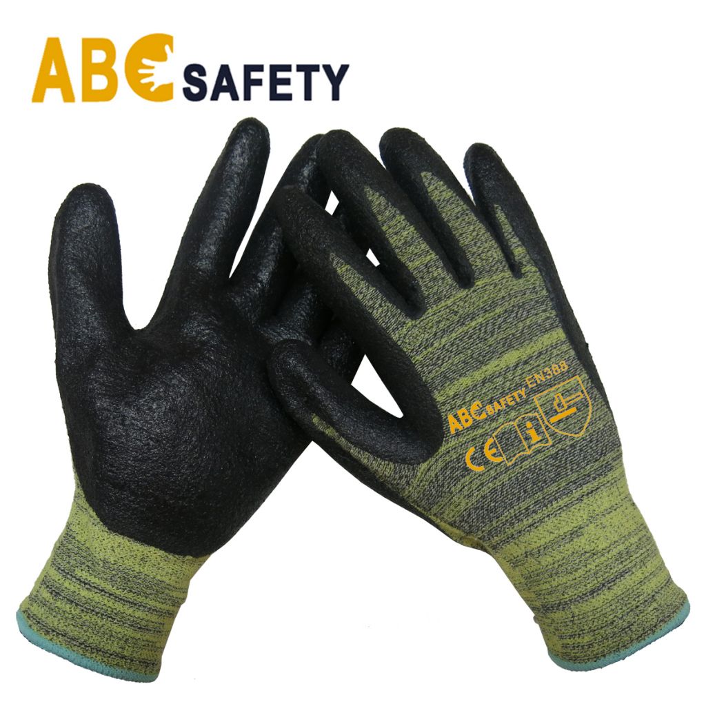 Nitrile Foam Cut Resistant Protective Gloves