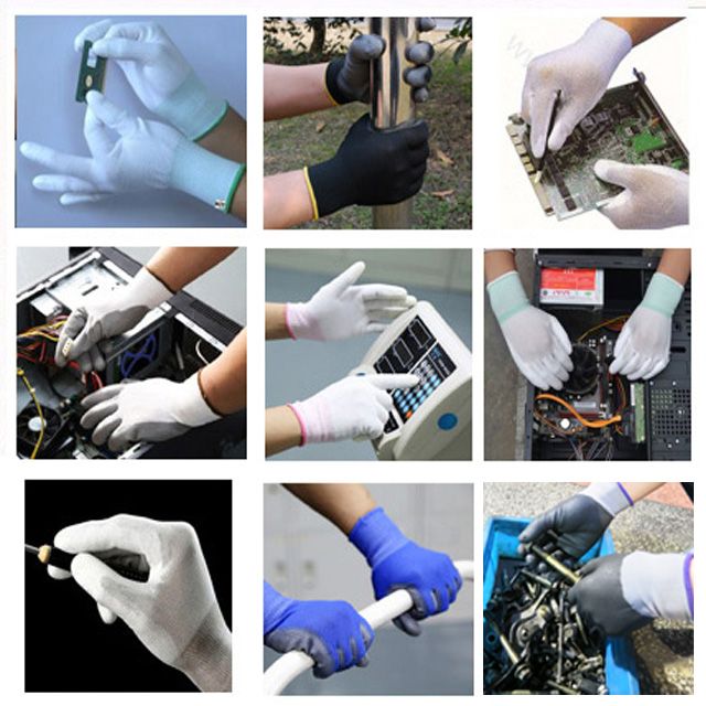 DDSAFETY High Quality promotion 13g pvc dipped glove for worker