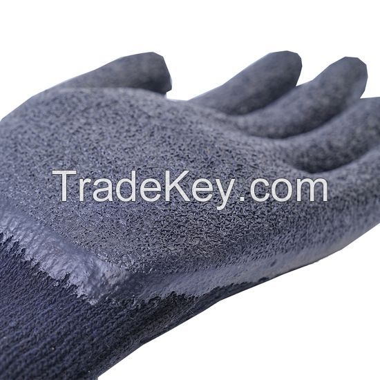 DDsafety 77+countries 15+years low-cost manufacturer gloves. 10 gauge black T/C shell. Black latex coating.crinkle finish industrial/home/construction gloves