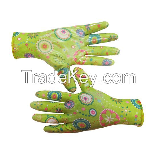 15+years low-cost manufacturer glove Knitted Garden Gloves Lightweight and Durable Gloves for Women & Men, Cool and Comfortable, Ideal for Dig