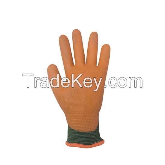 DDsafety 77+countries Â Polyester Knitted Foam Nitrile Coated Â Childrenâ²s Â Gloves for Safety Protection of Children