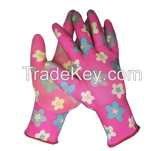 DDsafety 77+countries White PU Coated offer lightweight Glove The 13 gauge polyester liner Glove The palm has been dipped in polyurethane Glove Â Seamless design