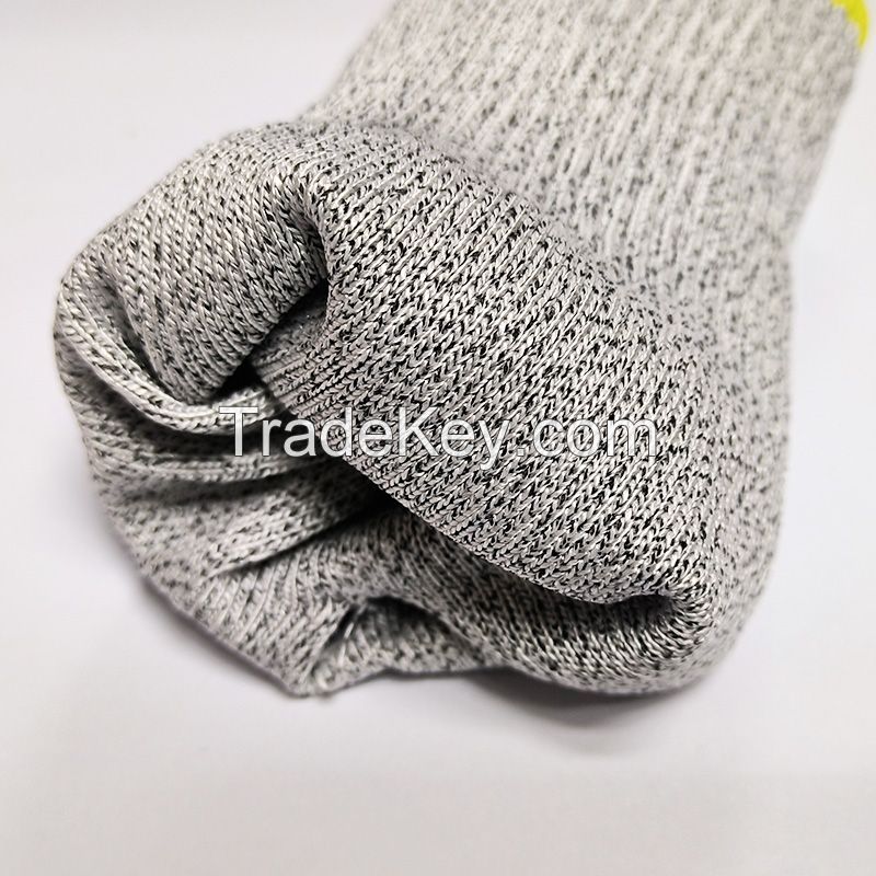 Abrasion and Tear Performance Cut Resistant Smooth Nitrile Coating Work Glove