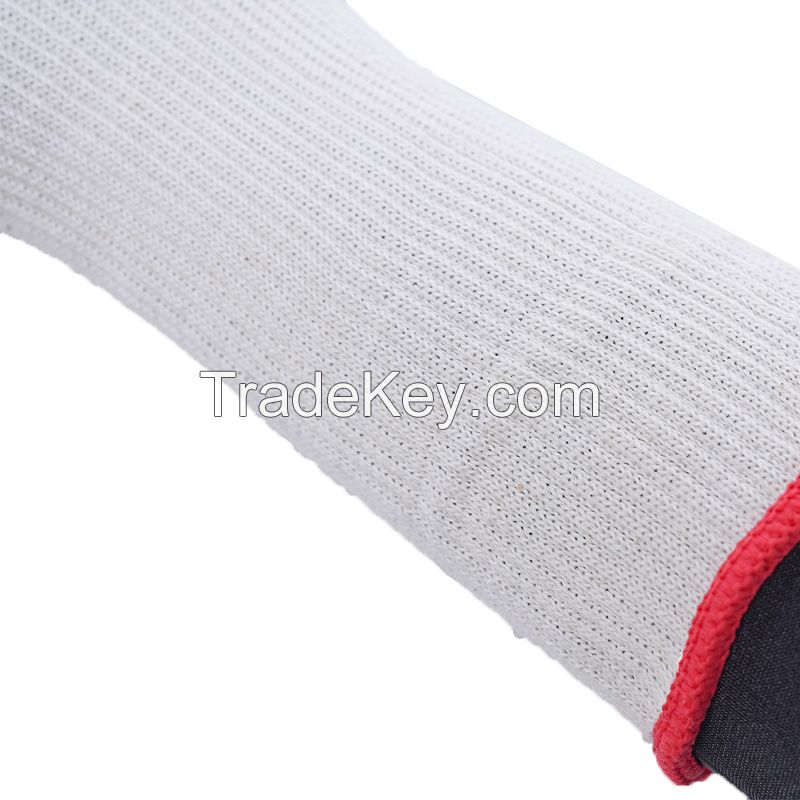 Thick and Long Wear-Resistant Cotton/Polyester Gloves Labor Protection Gloves